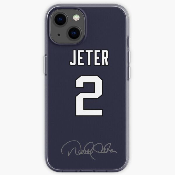 Derek Jeter #2 Number iPhone Soft Case