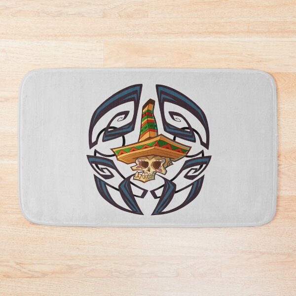 Item preview, mexican mustage skull designed and sold by RemcoBakker.
