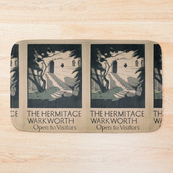 Item preview, Hermitage Warkowrth vintage travel poster designed and sold by stickart-marek.