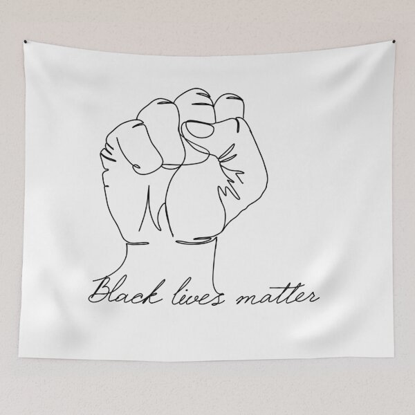 Item preview, „Black lives matter“ in black designed and sold by SibMa.