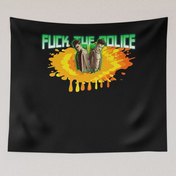 Item preview,  F * ck the police blood tees eye designed and sold by vibeno1.