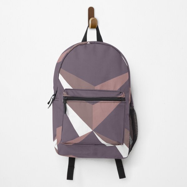 Item preview, Geometric Design in Eggplant Purple, Dusky Pink and White. designed and sold by cgroenewald.