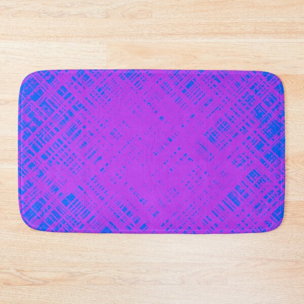 Item preview, Random Line Pattern in Blue and Fuchsia designed and sold by Lyle Hatch.