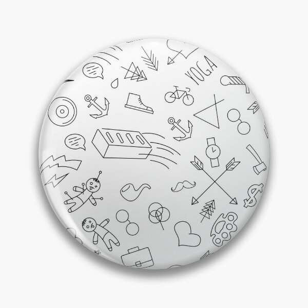 Item preview, Cute Black and White Stick Figure Doodles  designed and sold by FortuneTee.