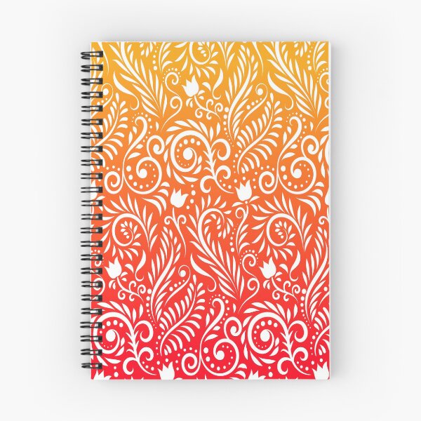 Item preview, Floral and Leaves - Tangerine & Orange RS (Citrus Lover Collection) designed and sold by CreativityRoams.
