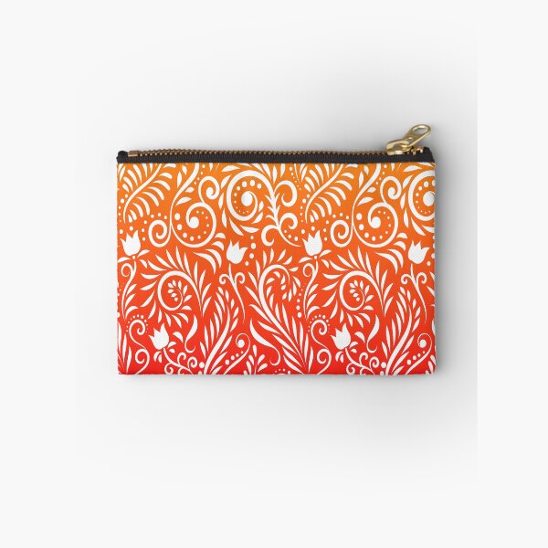 Item preview, Floral and Leaves - Tangerine & Orange RS (Citrus Lover Collection) designed and sold by CreativityRoams.