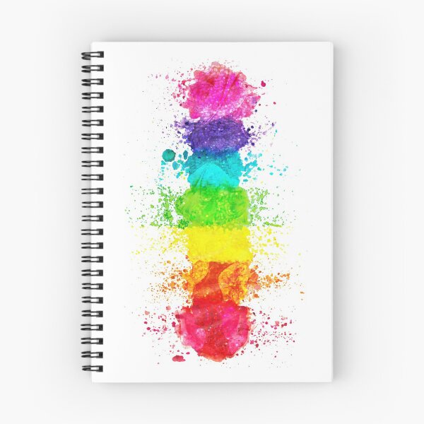 Item preview, Seven Chakra Watercolors - Vertical designed and sold by serenaking.