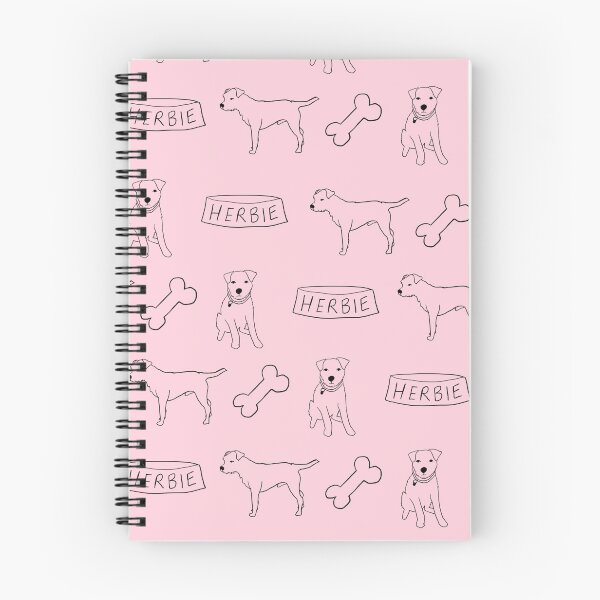 Item preview, Herbie the Border Terrier | Cute Dog Pattern - pink products designed and sold by CindyGetsArty.