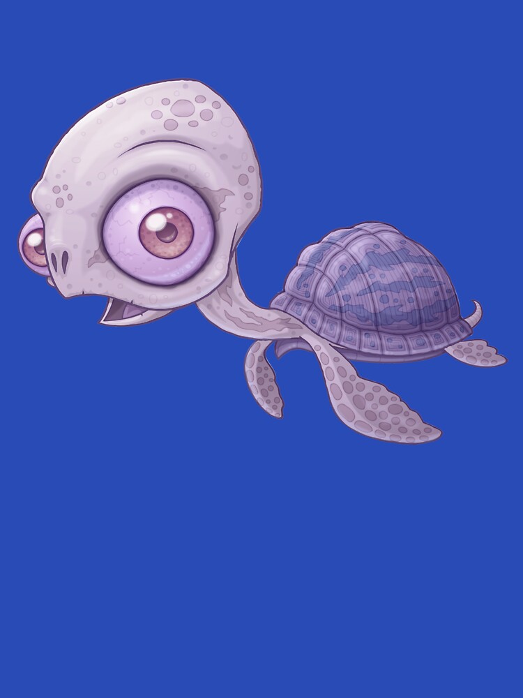 Thumbnail 7 of 7, Essential T-Shirt, Sea Turtle - No Background designed and sold by fizzgig.