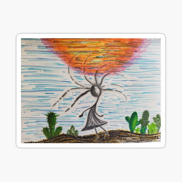 Item preview, Dancing in the desert designed and sold by DanielaRisquez.