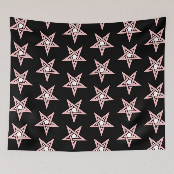 Item preview, Reverse Pink Pentagram Satanic Satanism designed and sold by darknessjeff86.