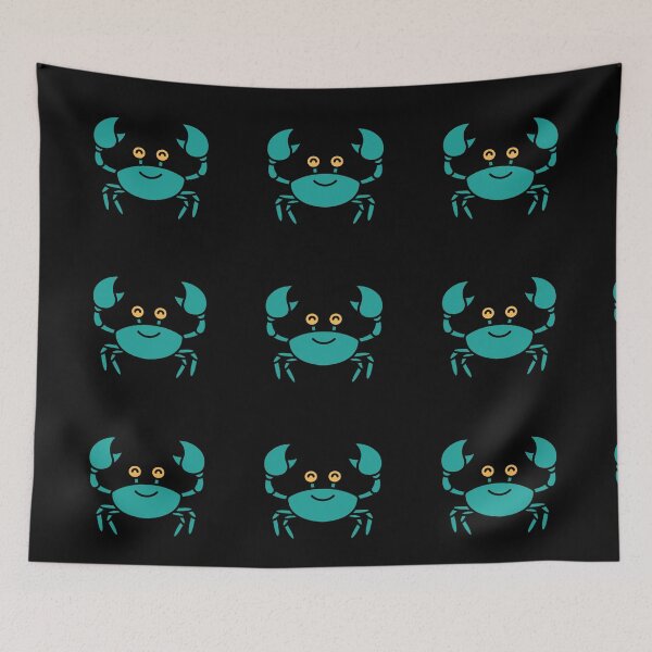Item preview, Funny green crab designed and sold by Bennie Singh.