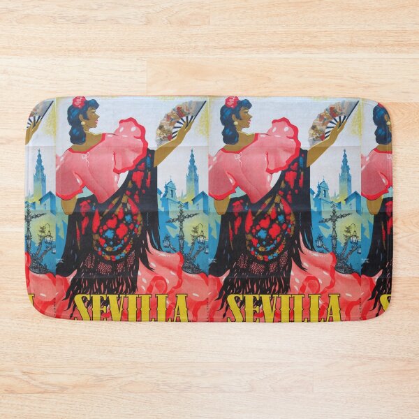 Item preview, Sevilla vintage travel poster designed and sold by stickart-marek.