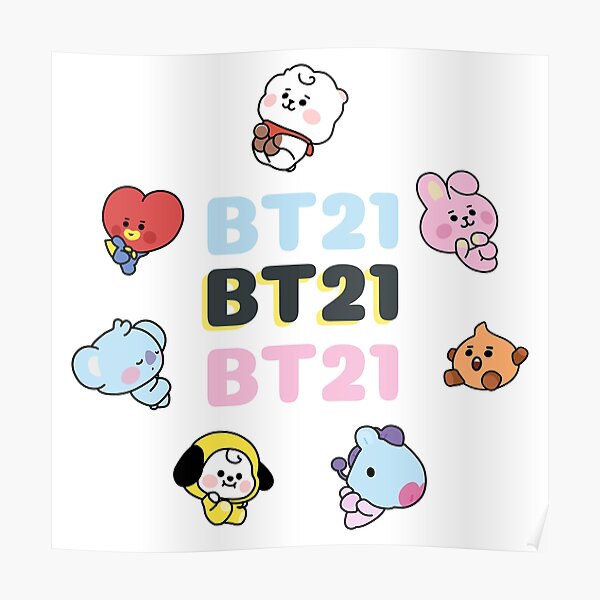 Baby Bt21 Posters | Redbubble