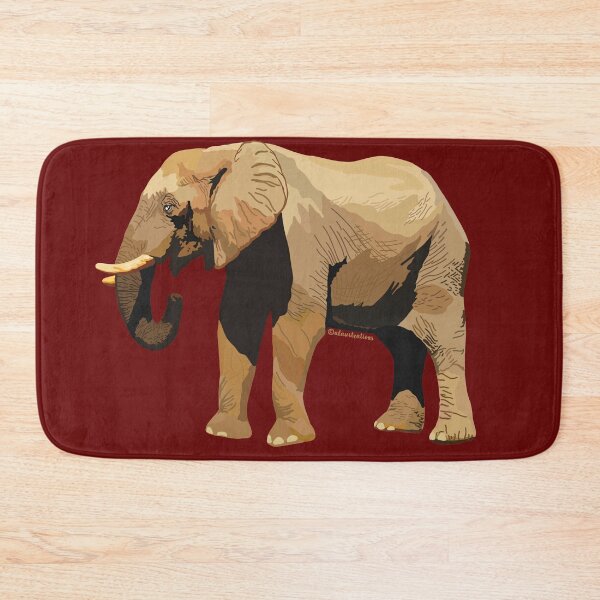 Item preview, African Bush Elephant (Loxodonta africana) designed and sold by Alawstrations.