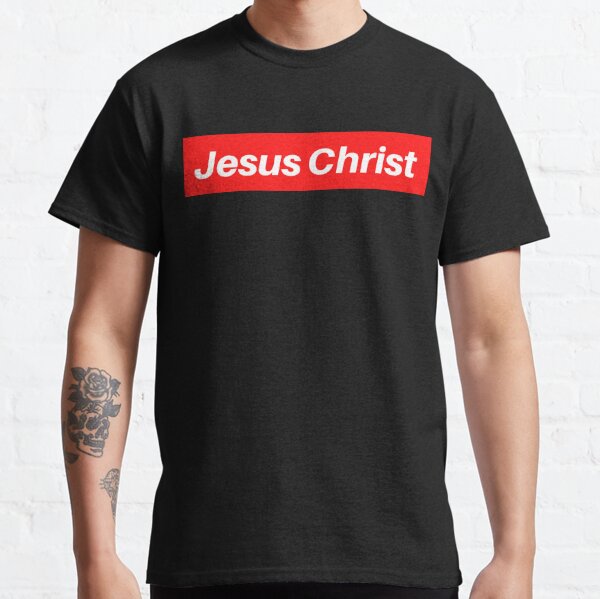 Jesus Supreme T Shirts Redbubble - t shirt roblox jesus