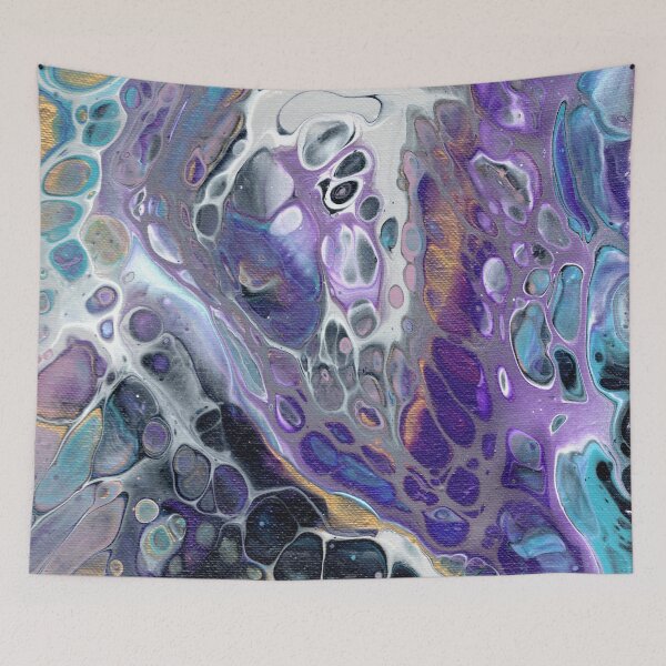 Item preview, "Airspace" Fluid Art Painting designed and sold by peonypours.