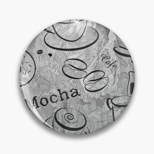 Item preview, Grunge Coffee Background - Black & White designed and sold by serenaking.