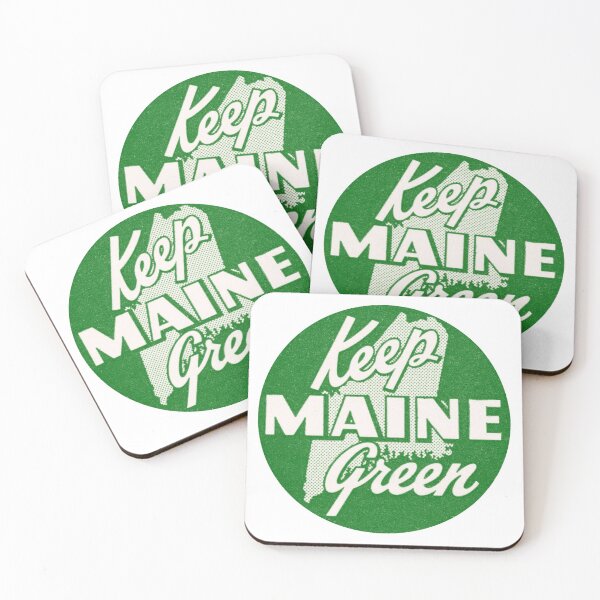 Item preview, 1960s Keep Maine Green designed and sold by historicimage.