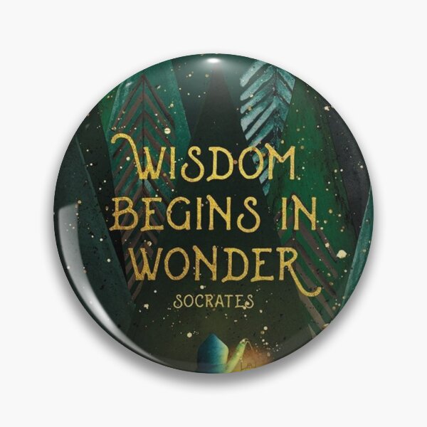 Item preview, Wisdom begins where wonder is..... designed and sold by EevieTrainer.
