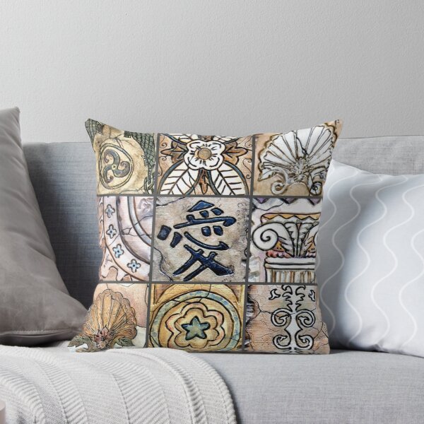 Item preview, Artifacts / Old World / Carved Art / Bohemian Decor / Patterns / Clay Art / Rustic Design designed and sold by artenvironments.