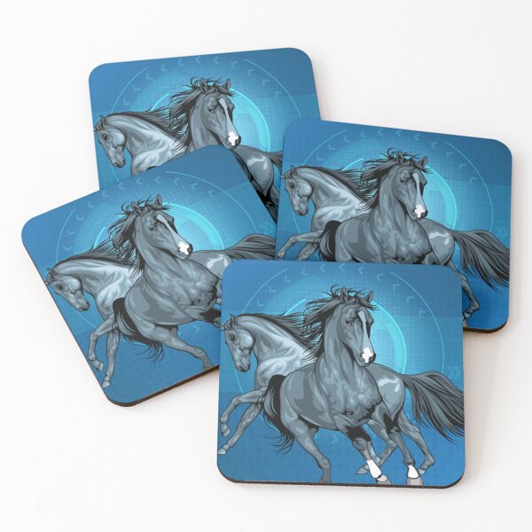 Item preview, twin horses designed and sold by maychiclets.