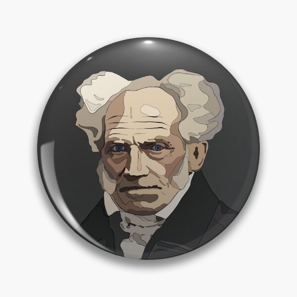 Item preview, Illustration of Arthur Schopenhauer - a German philosopher, representative of pessimism designed and sold by billky.