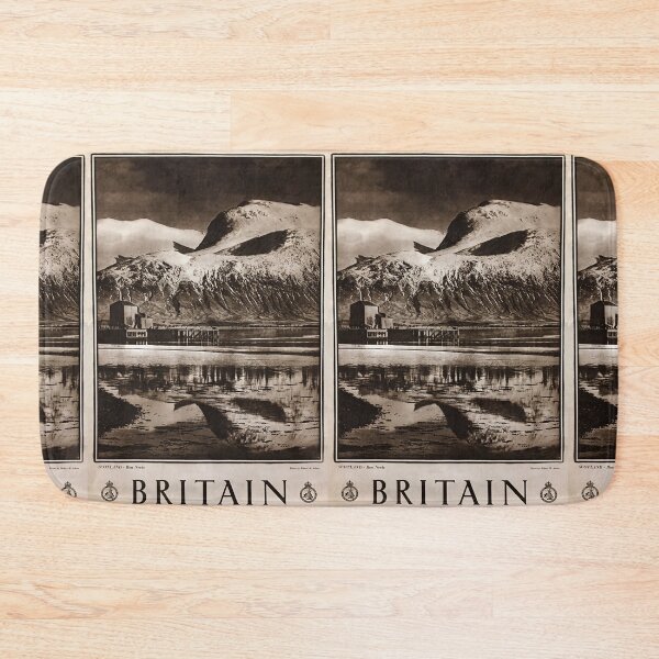 Item preview, Britain Ben Nevis vintage travel poster designed and sold by stickart-marek.