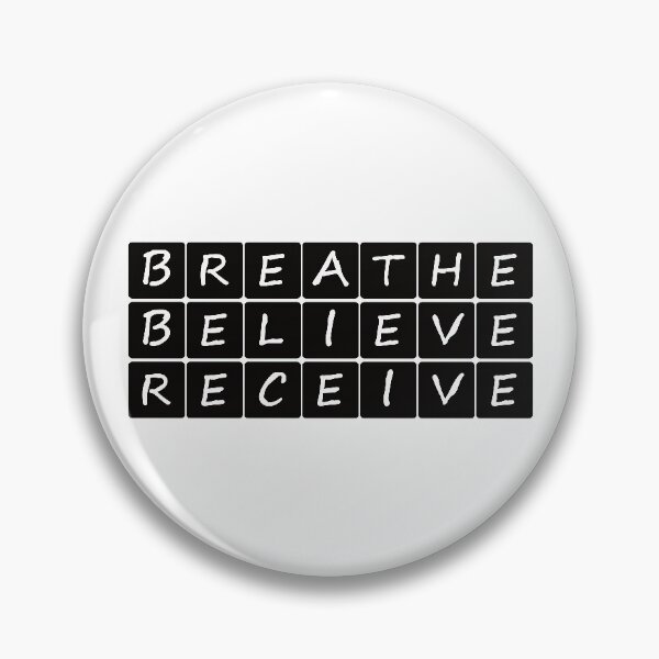 Item preview, Breathe Believe Receive designed and sold by BlueZenStudio.