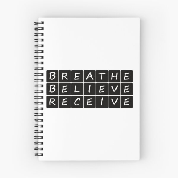 Item preview, Breathe Believe Receive designed and sold by BlueZenStudio.
