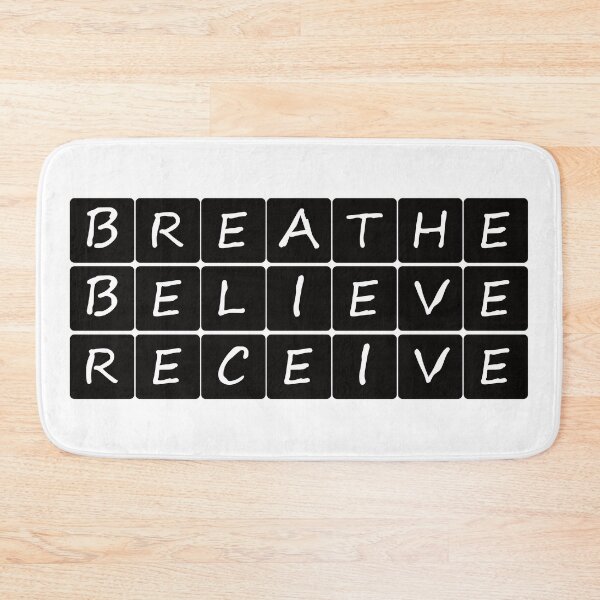 Item preview, Breathe Believe Receive designed and sold by BlueZenStudio.