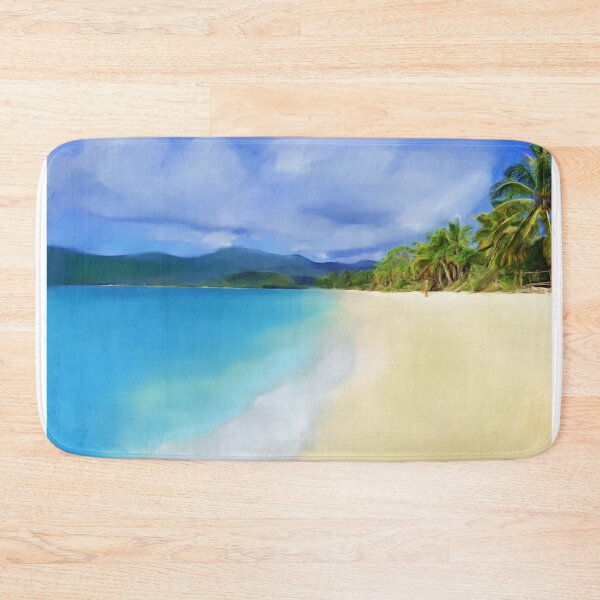 Item preview, Tropical Beach designed and sold by renspaintbrush.