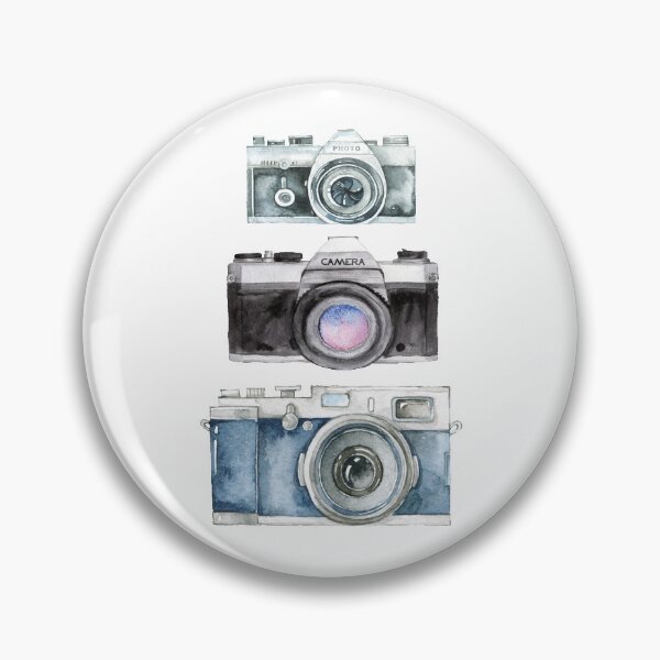 Item preview, Watercolor Cameras designed and sold by Primroaddesigns.