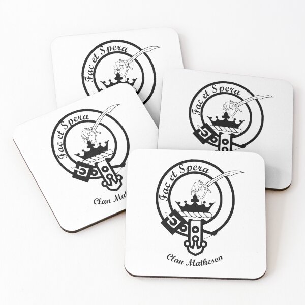 Artikelvorschau, Matheson Scottish Clan Nachname entworfen und verkauft von BagTown Clans.
