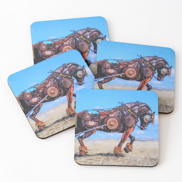 Item preview, Horse working in the fields metal sculpture designed and sold by EstelleRossetti.