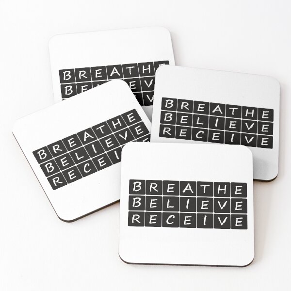 Item preview, Breathe Believe Receive designed and sold by BlueZenStudio.