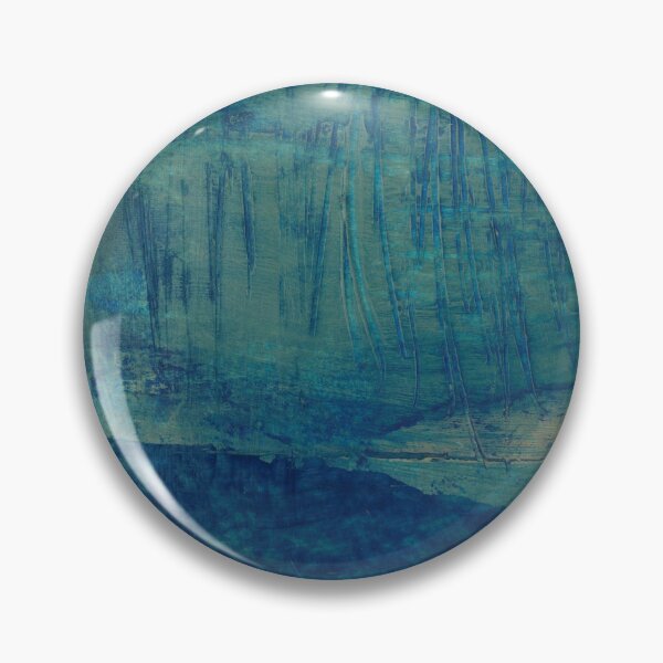 Item preview, Abstract Blue Scratch Painting  designed and sold by Elena Ray.