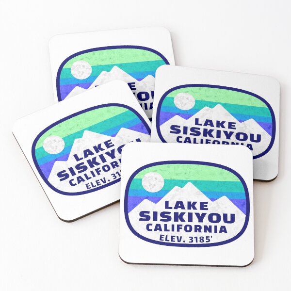 Item preview, Lake Siskiyou California Skiing Mountains Ski Boating Hiking designed and sold by Travel Time.