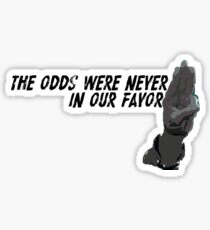We Had No chance Sticker