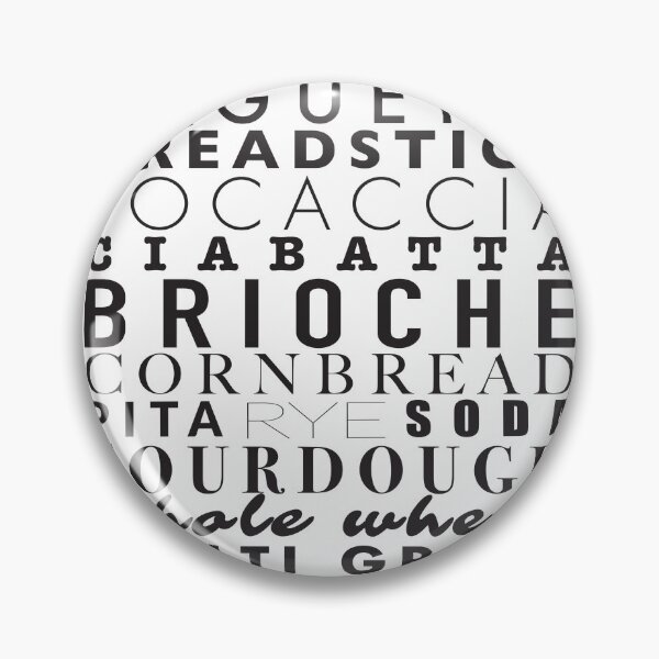 Item preview, Types of Bread, kitchen artwork, decoration, home decor  designed and sold by Fernando G..