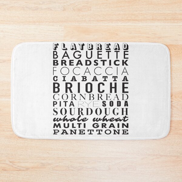 Item preview, Types of Bread, kitchen artwork, decoration, home decor  designed and sold by Fernando G..