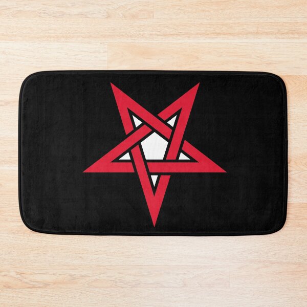 Item preview, Reverse Red Pentagram Satanic Satanism designed and sold by darknessjeff86.