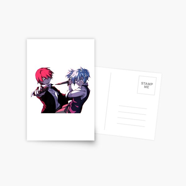 Karma X Nagisa Postcard By Dr4g0nicflam3s Redbubble