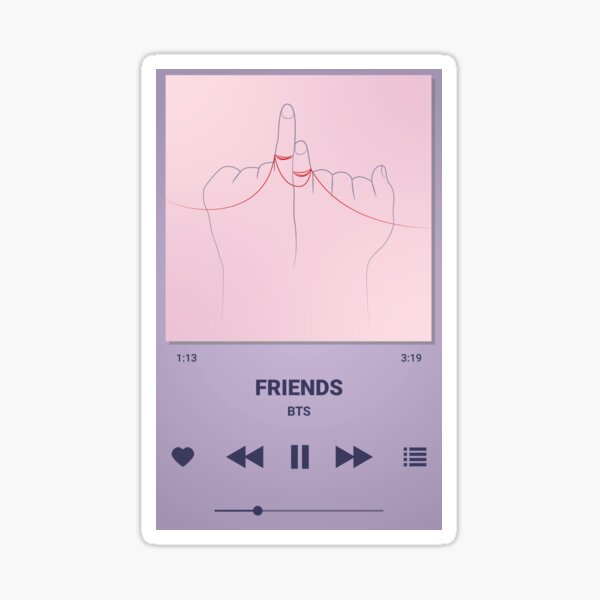 Artikel-Vorschau von Freunde (친구) - Taehyung & Jimin (BTS), designt und verkauft von mirandathorne16.