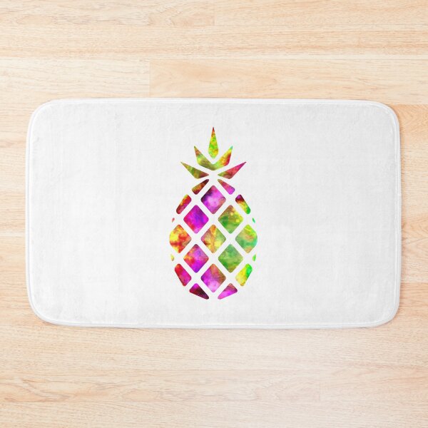 Item preview, Watercolor Geometric Tropical Colorful Pineapple  designed and sold by MysticMagpie.