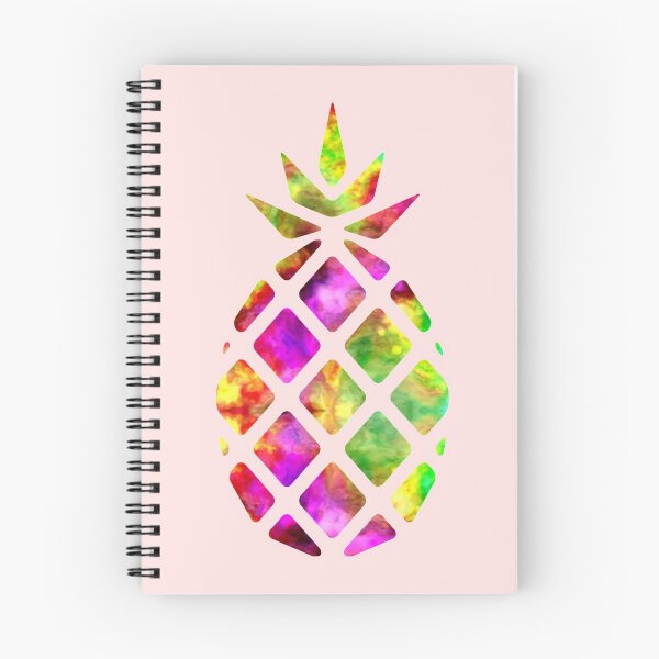 Item preview, Watercolor Geometric Tropical Colorful Pineapple designed and sold by MysticMagpie.