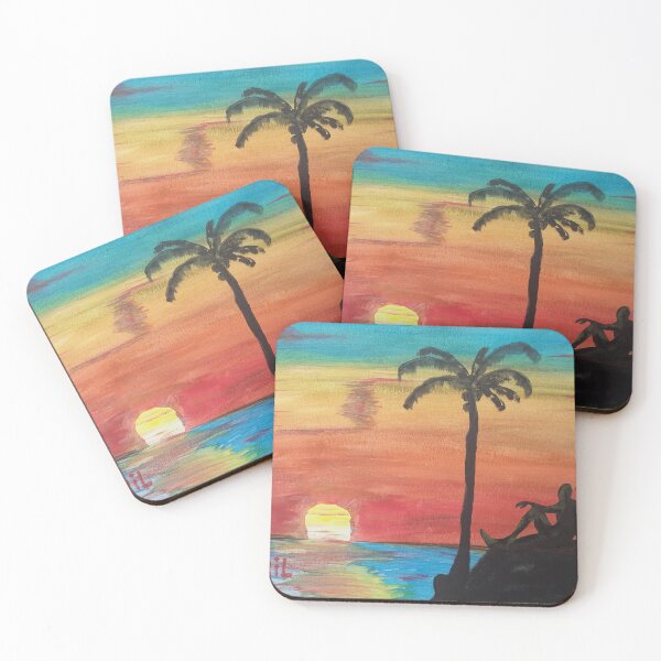 Item preview, Lovers at sunset designed and sold by BeachViews.