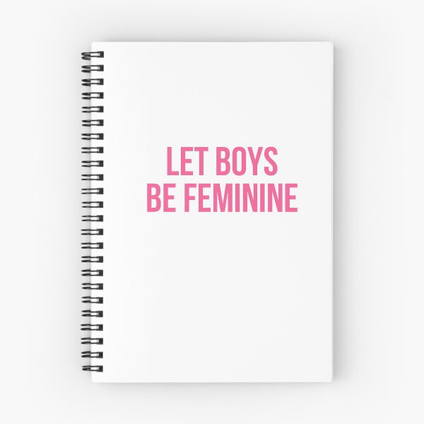 Item preview, Let boys be feminine designed and sold by -wiseowl-.