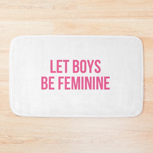 Item preview, Let boys be feminine designed and sold by -wiseowl-.