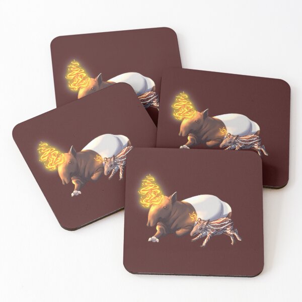 Item preview, Fire Tapir Unicorn designed and sold by laurenpanda12.